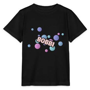 Bobbi - Stanley/Stella MINI CREATOR Kids’ T-Shirt - black - Front - Mikhail (115cm)