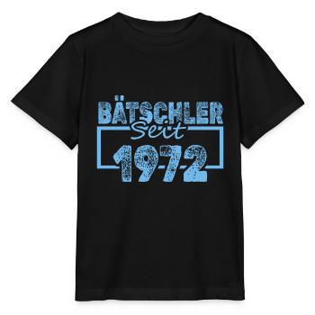 1972 - Stanley/Stella Kinder T-Shirt MINI CREATOR  - Schwarz - Vorne - Mikhail (115cm)