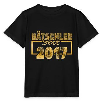 2017 - Stanley/Stella Kinder T-Shirt MINI CREATOR  - Schwarz - Vorne - Mikhail (115cm)