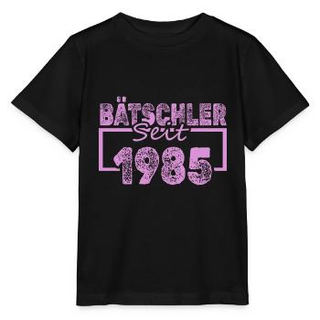 Single, 1985 - T-shirt bio MINI CREATOR Stanley/Stella Enfant - noir - Devant - Mikhail (115cm)
