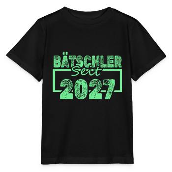 2027 - Stanley/Stella Kinder T-Shirt MINI CREATOR  - Schwarz - Vorne - Mikhail (115cm)