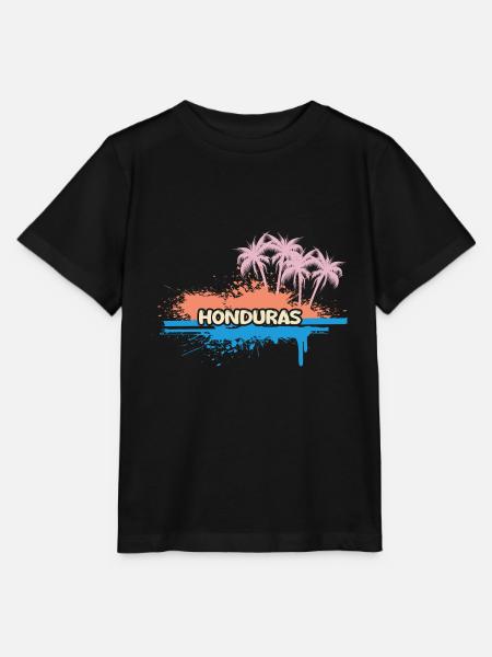 Geschenk für Honduras - Stanley/Stella Kinder T-Shirt MINI CREATOR - Schwarz