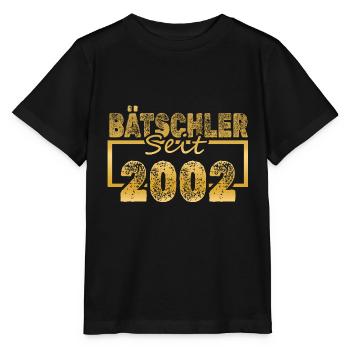 2002 - Stanley/Stella Kinder T-Shirt MINI CREATOR  - Schwarz - Vorne - Mikhail (115cm)