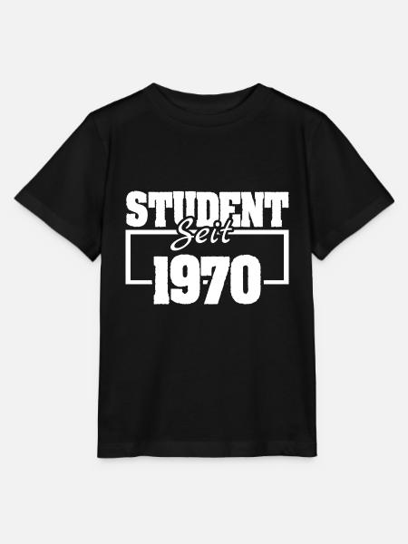 seit 1970 - Stanley/Stella Kinder T-Shirt MINI CREATOR  - Schwarz