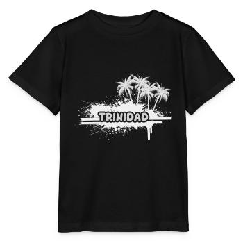 Geschenk für Trinidad - Stanley/Stella Kinder T-Shirt MINI CREATOR  - Schwarz - Vorne - Mikhail (115cm)