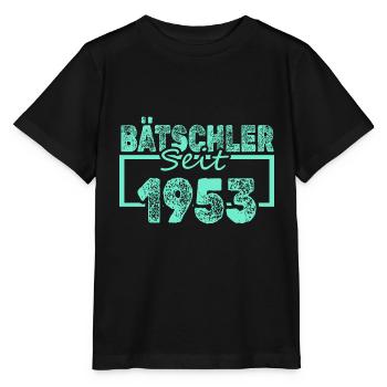 1953 - Stanley/Stella Kinder T-Shirt MINI CREATOR  - Schwarz - Vorne - Mikhail (115cm)