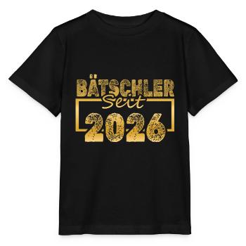 Single 2026 - Stanley/Stella Kinder T-Shirt MINI CREATOR  - Schwarz - Vorne - Mikhail (115cm)