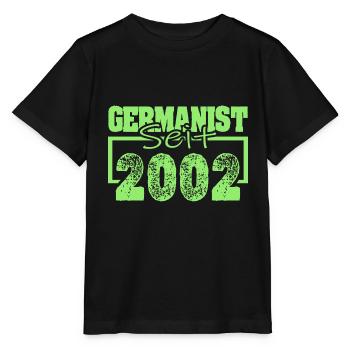 Etudes 2002 - T-shirt bio MINI CREATOR Stanley/Stella Enfant - noir - Devant - Mikhail (115cm)