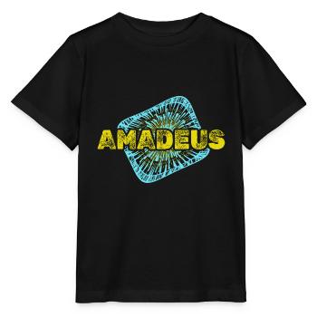 Freizeit Amadeus - Stanley/Stella Kinder T-Shirt MINI CREATOR  - Schwarz - Vorne - Mikhail (115cm)
