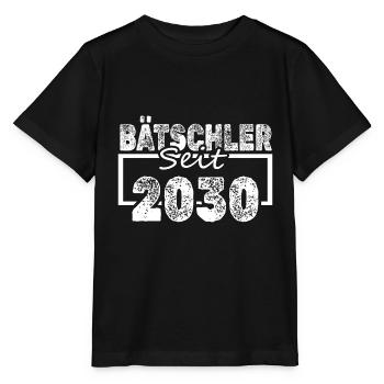 2030 - T-shirt bio MINI CREATOR Stanley/Stella Enfant - noir - Devant - Mikhail (115cm)