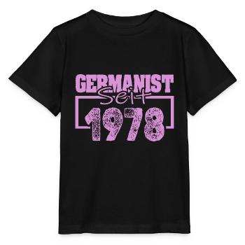 Études en 1978 - T-shirt bio MINI CREATOR Stanley/Stella Enfant - noir - Devant - Mikhail (115cm)
