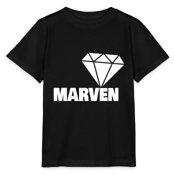 Marven als Edel - Stanley/Stella Kinder T-Shirt MINI CREATOR  - Schwarz - Vorne - Mikhail (115cm)