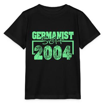 Studi 2004 - Stanley/Stella Kinder T-Shirt MINI CREATOR  - Schwarz - Vorne - Mikhail (115cm)