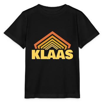 First name Klaas - Stanley/Stella MINI CREATOR Kids’ T-Shirt - black - Front - Mikhail (115cm)