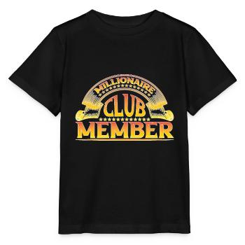 Millionaire Club Member 35 - Stanley/Stella MINI CREATOR Kids’ T-Shirt - black - Front - Mikhail (115cm)