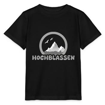 Trekking Hochblassen - T-shirt bio MINI CREATOR Stanley/Stella Enfant - noir - Devant - Mikhail (115cm)