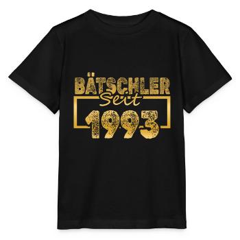 1993 - T-shirt bio MINI CREATOR Stanley/Stella Enfant - noir - Devant - Mikhail (115cm)