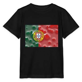 Portugal - Stanley/Stella MINI CREATOR Kids’ T-Shirt - black - Front - Mikhail (115cm)