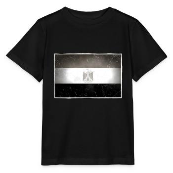 Égypte - T-shirt bio MINI CREATOR Stanley/Stella Enfant - noir - Devant - Mikhail (115cm)