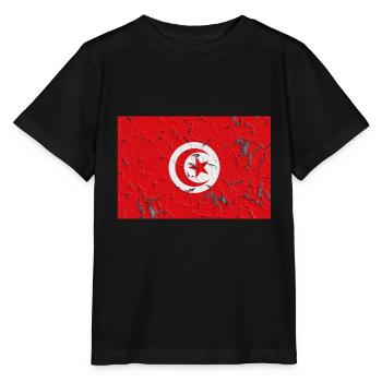 Tunesien - Stanley/Stella Kinder T-Shirt MINI CREATOR  - Schwarz - Vorne - Mikhail (115cm)