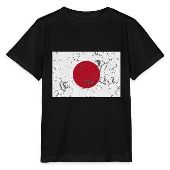 Land Japan - Stanley/Stella Kinder T-Shirt MINI CREATOR  - Schwarz - Vorne - Mikhail (115cm)