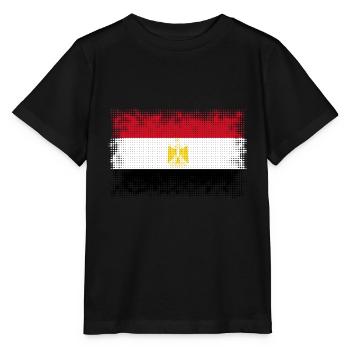 Égypte - T-shirt bio MINI CREATOR Stanley/Stella Enfant - noir - Devant - Mikhail (115cm)