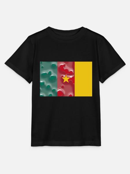 Kamerun als Kamerun - Stanley/Stella Kinder T-Shirt MINI CREATOR - Schwarz