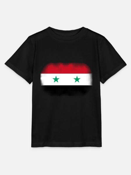 Syrien Syrien - Stanley/Stella Kinder T-Shirt MINI CREATOR - Schwarz