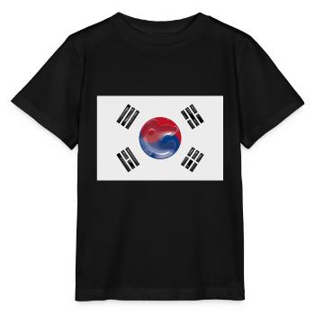South Korea - Stanley/Stella MINI CREATOR Kids’ T-Shirt - black - Front - Mikhail (115cm)