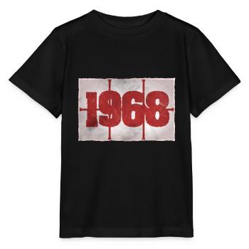 Born in 1968 - Stanley/Stella MINI CREATOR Kids’ T-Shirt - black - Front - Mikhail (115cm)
