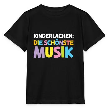 Abschied Erzieherin Kinderlachen Kita Abschied - Stanley/Stella Kinder T-Shirt MINI CREATOR  - Schwarz - Vorne - Mikhail (115cm)