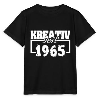 Schauspielerin 1965 - Stanley/Stella Kinder T-Shirt MINI CREATOR  - Schwarz - Vorne - Mikhail (115cm)