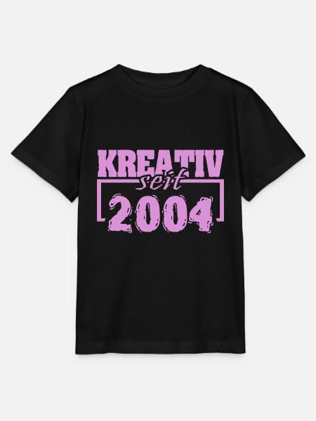 Kreativ 2004 - Stanley/Stella Kinder T-Shirt MINI CREATOR  - Schwarz