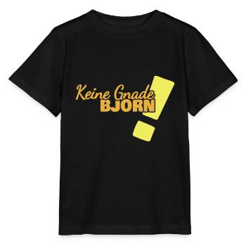 Geschenk für Björn - Stanley/Stella Kinder T-Shirt MINI CREATOR  - Schwarz - Vorne - Mikhail (115cm)