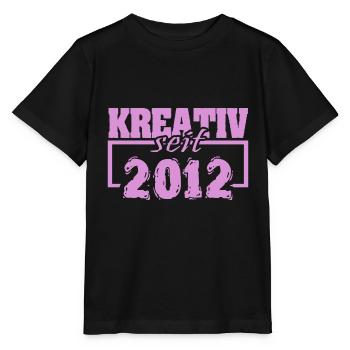 Kreativ 2012 - Stanley/Stella Kinder T-Shirt MINI CREATOR  - Schwarz - Vorne - Mikhail (115cm)