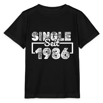 seit 1986 - Stanley/Stella Kinder T-Shirt MINI CREATOR  - Schwarz - Vorne - Mikhail (115cm)