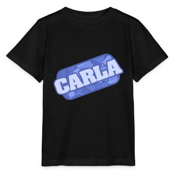 Carla als Gesundheit - Stanley/Stella Kinder T-Shirt MINI CREATOR  - Schwarz - Vorne - Mikhail (115cm)