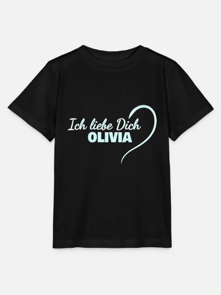 LiebeDich Olivia - Stanley/Stella Kinder T-Shirt MINI CREATOR - Schwarz