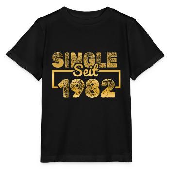 seit 1982 - Stanley/Stella Kinder T-Shirt MINI CREATOR  - Schwarz - Vorne - Mikhail (115cm)