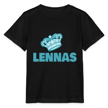 Lennas - T-shirt bio MINI CREATOR Stanley/Stella Enfant - noir - Devant - Mikhail (115cm)