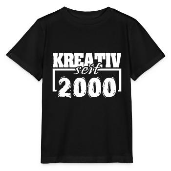 Schauspielerin 2000 - Stanley/Stella Kinder T-Shirt MINI CREATOR  - Schwarz - Vorne - Mikhail (115cm)