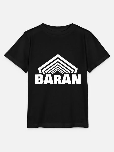 Baran als Vorname - Stanley/Stella Kinder T-Shirt MINI CREATOR - Schwarz