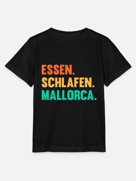Party Urlaub Mallorca - Stanley/Stella Kinder T-Shirt MINI CREATOR  - Schwarz