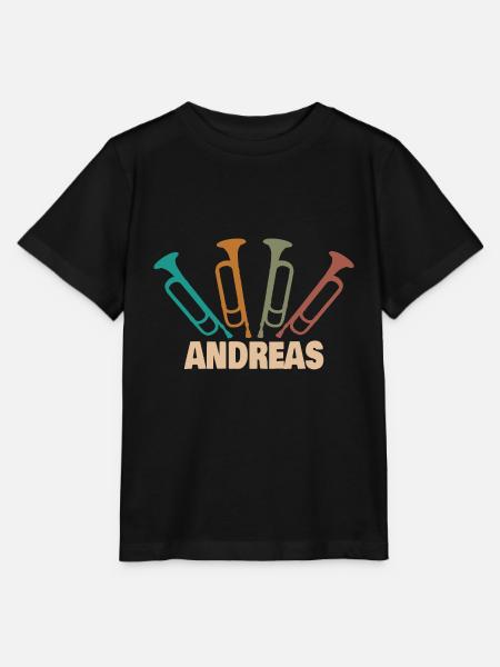 Tube Andreas - Stanley/Stella Kinder T-Shirt MINI CREATOR - Schwarz