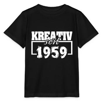 Schauspielerin 1959 - Stanley/Stella Kinder T-Shirt MINI CREATOR  - Schwarz - Vorne - Mikhail (115cm)
