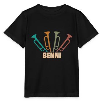 Benni as a tube - Stanley/Stella MINI CREATOR Kids’ T-Shirt - black - Front - Mikhail (115cm)