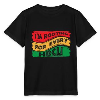 Enseignante historiquement noire que je soutiens pour tout le monde - T-shirt bio MINI CREATOR Stanley/Stella Enfant - noir - Devant - Mikhail (115cm)