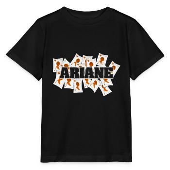 Vegas Ariane - T-shirt bio MINI CREATOR Stanley/Stella Enfant - noir - Devant - Mikhail (115cm)