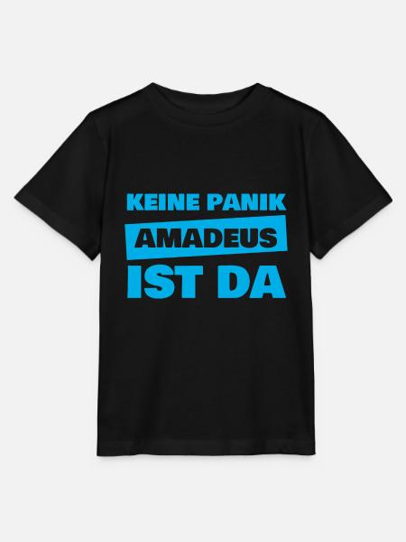 Geschenk für Amadeus - Stanley/Stella Kinder T-Shirt MINI CREATOR - Schwarz