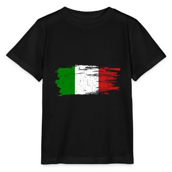 Italy - Stanley/Stella MINI CREATOR Kids’ T-Shirt - black - Front - Mikhail (115cm)